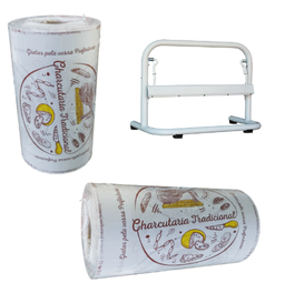[969.AAPALIM.IMP6K] Rolo Papel Charcutaria 30Cm 6Kg C/Impressao                 