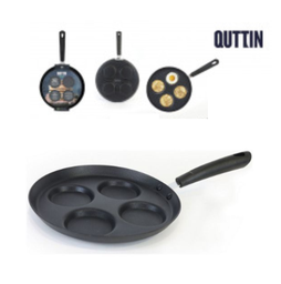[880.BQ01042973997] Frigideira Para 4 Ovos/Panquecas 7Cm  24Cm Quttin           