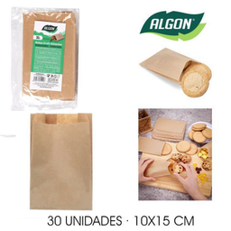 [880.BA03030574910] Saqueta Kraft 10X15Cm   30 Unidades  Algon                  
