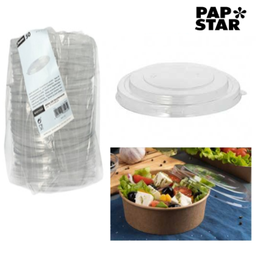 [107.439.88903] Tampa P/Saladeiras Cartão Redondo Ø15Cm  50 Unid Papstar    