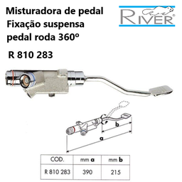 [AG1.R810283] Misturadora De Pedal De Suspenção R 810 283  River          