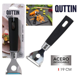[880.BQ01013774762] Descascador Giratorio  19Cm Inox Foodie Quttin              