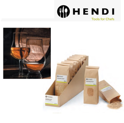 [107.650.199343] Aparas De Madeira Para Defumar Whisky 700 Gramas Hendi      