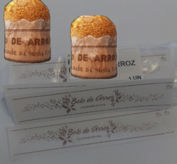 [107.657.85091] Pack De Cintas Para Bolo De Arroz 21X5Cm  900 Unid.         