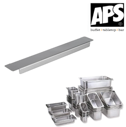 [670.81997] Adaptador Suporte Inox Para Conteiners Gn 1/9  17,6Cm Aps   