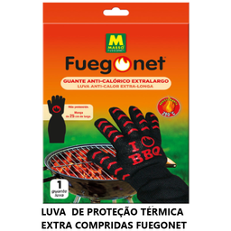 [107.640.06577] Luva De Proteção Térmica Longa 250ºc Fuegonet               