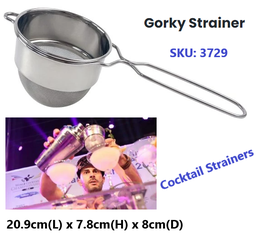 [107.53403729] Coador Bar Gorky Inox/Rede 8Cm Ref. 3729  Beaumont          