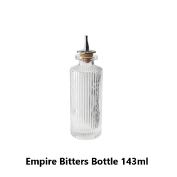 [107.53403929] Garrafa Vidro Empire Bitters 143Ml 16.1Cmx5.3Cm Beaumont    