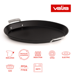 [107.640.14514] Frigideira Indução Para Pescado Ø40X25Cm 4654/25 Valira     