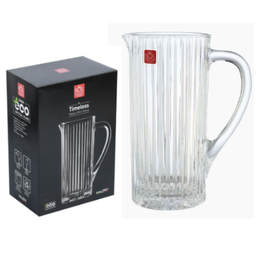 [107.10245710] Timeless Jarro Vidro Cilindrico 1,2L  H-23Cm  Rcr           