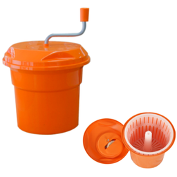 [107.0433900338] Centrifugadora P/ Salada Pp Laranja 6L Ø32X43,5Cm           