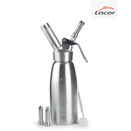 [107.688.68301] Sifão Inox 1.0 L Epicure Espumas +5/+70ºc  Lacor            