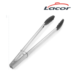 [107.688.63926] Pinça Jumbo Inox Ponta Em Silicone 23Cm  Lacor              
