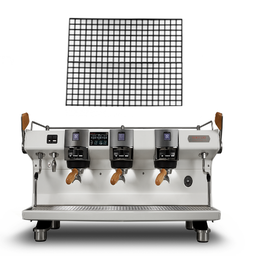 [120.11414] Grelha Plastica Preta P/Escalda Chavenas Maq. Café 31X31Cm  