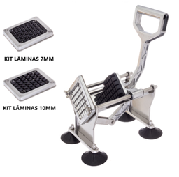 [107.0434387710] Máq. Palitar Batatas Alum./Inox Lâminas 7Mm+10Mm            