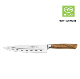 [107.240.T123.20] Faca De Cozinheiro C/Orificios 20Cm Primtech Olive Sico     