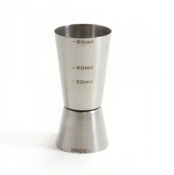 [880.HP-02032] Doseador De Bebida 30/40/60Ml Inox  10X4,5Cm                