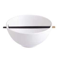 [107.0210010333] Saladeira Oriental Porcelana C/Paus 95Cl Ø21X9Cm T050333    