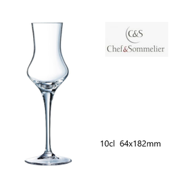 [107.690.9308211] Caixa 6 Cálices Licor K  10Cl Spirits  -  Chef & Sommelier  