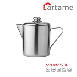 [107.23756] Cafeteira Inox C/Fundo Termico 4L 18X18Cm Artame            