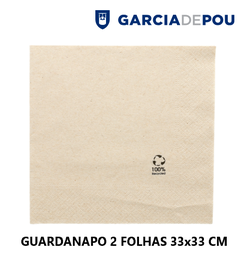 [963.102.67] Guardanapo Ecolabel 2 Folhas 33X33Cm 100Unid                