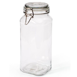 [107.680.127031438] Frasco Vidro C/Tampa Fecho Hermético 1870Ml                 
