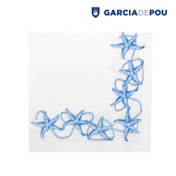 [963.178.55] Guardanapo Antibes 40X40Cm Branco Tissue 50 Unid.           