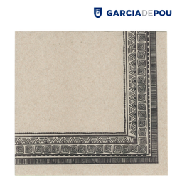 [963.224.76] Guardanapo  Nairobi 40X40Cm Tissue Reciclado 50 Unid        