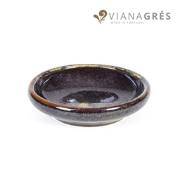 [107.850.43311314] Taça Redonda Grês Organic Castanho 14,5X4Cm Vianagres       