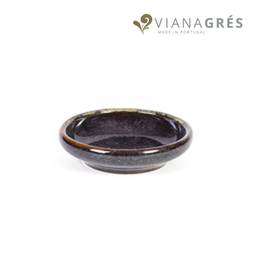 [107.850.43313152] Taça Redonda Grês Organic Castanho 8X3Cm Vianagres          