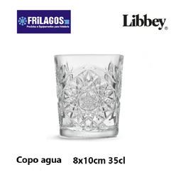 [107.5632] Copo Agua Hobstar 35Cl 8X10Cm  Libbey                       