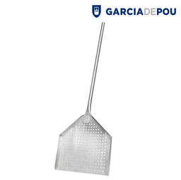 [107.268.38] Pá De Pizza Perfurada Borda Afiada 31X32X96Cm Aluminio      