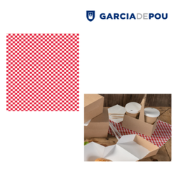 [107.169.08] Papel Anti-Gordura Fitipaldi 28X34Cm Encarnado 1000 Unid    