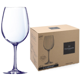 [107.690.5427250] Caixa 6 Çalices  47Cl  Tulip  Cabernet Chef & Sommelier     