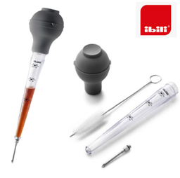 [107.676.777910] Pipeta Para Molhos 22Ml  32,5Cm  Silicone/Plastico Ibili    