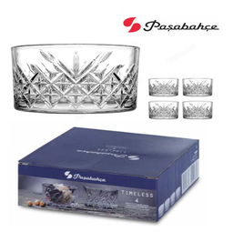 [107.530040] Timeless Taça Sobremesa 22,5Cl Ø9X5,4Cm Pack 4 Pasabahce    
