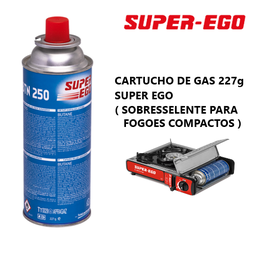 [107.640.90900] Cartucho De Gas 227G Super Ego P/Fogoes Compactos           