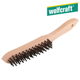 [107.640.82696] Escova De Aço Cabo Madeira 280Mm 2722000 Wolfcraft          