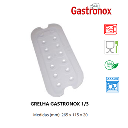 [107.787.12434] Grelha Para Caixa Hermetica 1/3 12434 Denox                 