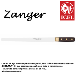 [107.233.7020.30] Faca Para Carnes Frias 30Cm Inox (X50Crmov15) Zanger Icel   