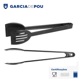 [107.199.26] Pinça Buffet 27 Cm Preto Policarbonato                      
