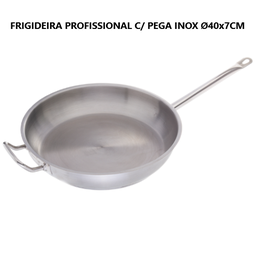 [107.0430660040] Frigideira Ø40X7Cm C/ Pega Inox                             
