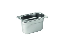 [108.0434381965] Conteiner Inox Gn 1/9X65Mm 0.5 Lt Aço 304                   