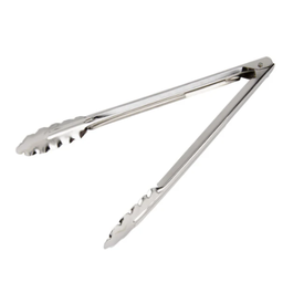 [866.1-089] Pinça Inox Multiusos Para Chef Com Mola 40Cm                