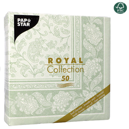 [963.439.37024] Guardanapo Royal Verde Jade 40X40Cm 50 Unid. Papstar        