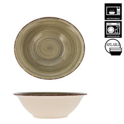 [107.690.7407082] Tigela 18Cm Natura Vita Ceramica Grés Qd                    