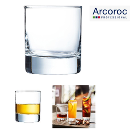 [107.690.5428446] Copo Baixo Vidro Fb 20Cl Islande  -  Arcoroc                