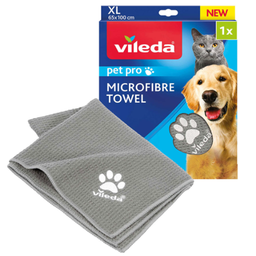 [107.77757] Toalha Mf Pet Pro Xl 100% Microfibra 65X100Cm Vileda        