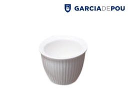 [107.164.08] Ramequins Akala 170 Ml Ø 9X6 Cm Branco Porcelana            