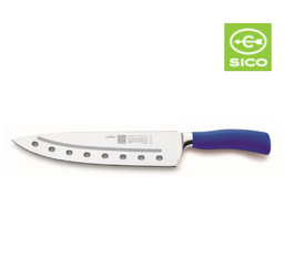 [107.207.T123.20] Faca Para Cozinheiro C/Orificios 20Cm Cb Azul Primtech      